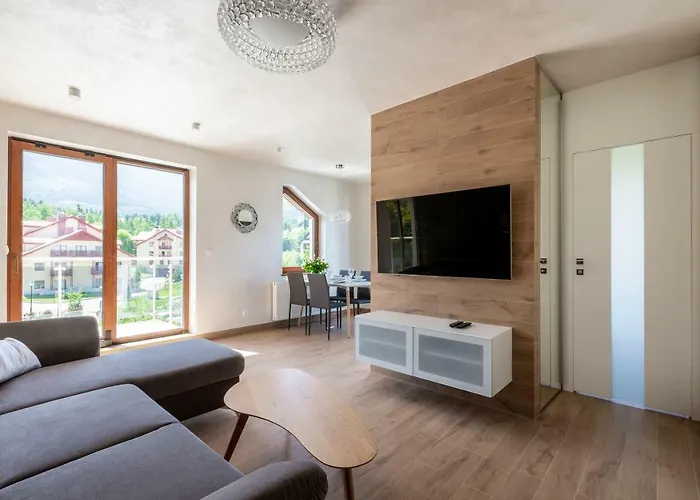 Bluesky - Ogrodnicza 7 I 9 - Z Widokiem Na Gory, W Zielonej Okolicy, Blisko Centrum I Atrakcji Karpacza 公寓 卡尔帕奇