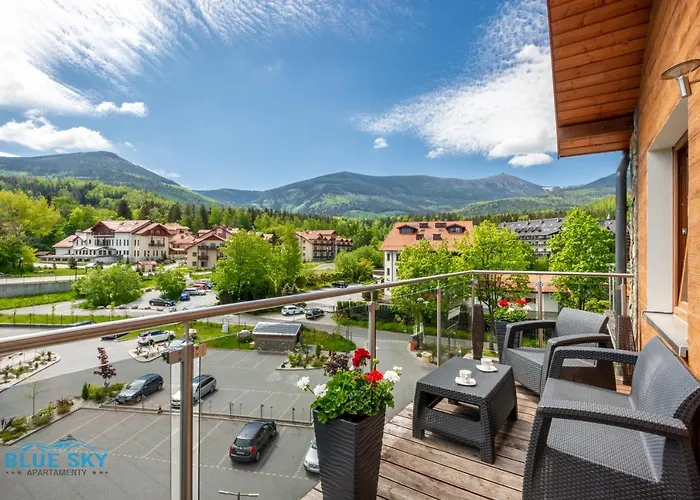 Bluesky - Ogrodnicza 7 I 9 - Z Widokiem Na Gory, W Zielonej Okolicy, Blisko Centrum I Atrakcji Karpacza 아파트