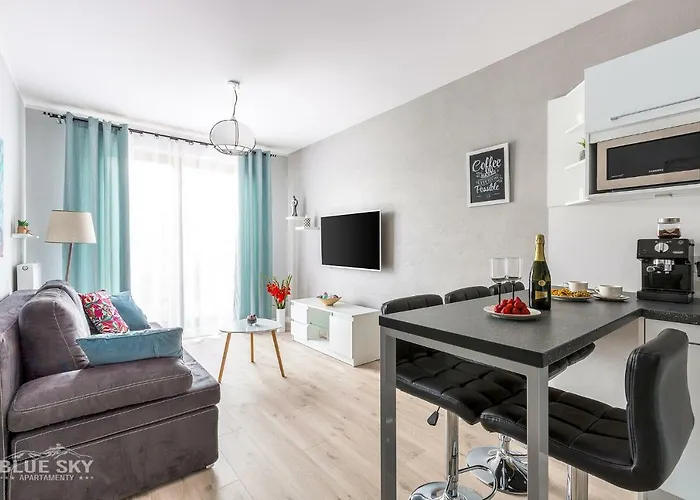 아파트 Bluesky - Ogrodnicza 7 I 9 - Z Widokiem Na Gory, W Zielonej Okolicy, Blisko Centrum I Atrakcji Karpacza 카르파츠