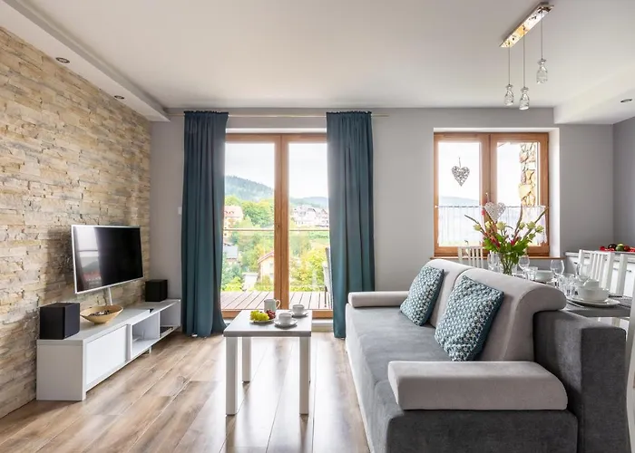 아파트 Bluesky - Ogrodnicza 7 I 9 - Z Widokiem Na Gory, W Zielonej Okolicy, Blisko Centrum I Atrakcji Karpacza